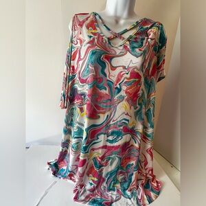 Ladies XLarge Boutique Brand Cold Shoulder Top